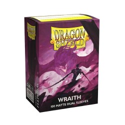 dragon shield- matte dual wraith sleeves 100ct