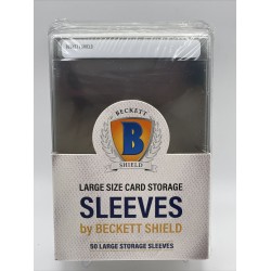 Beckett Shield Card Sleeves Toploader - 50pt