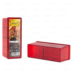 Dragon Shield - Four Compartment Box - Ruby