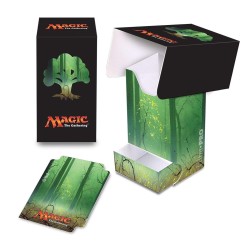Ultra PRO - MTG - Mana 5 Forest - Green - Full-View Deck Box with Tray