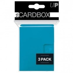 Ultra PRO - 15+ Card Box 3-pack Light Blue 