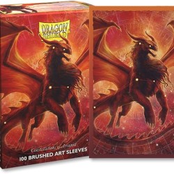 Dragon Shield - Brushed Art Sleeves - Constellations Rowan 100ct 