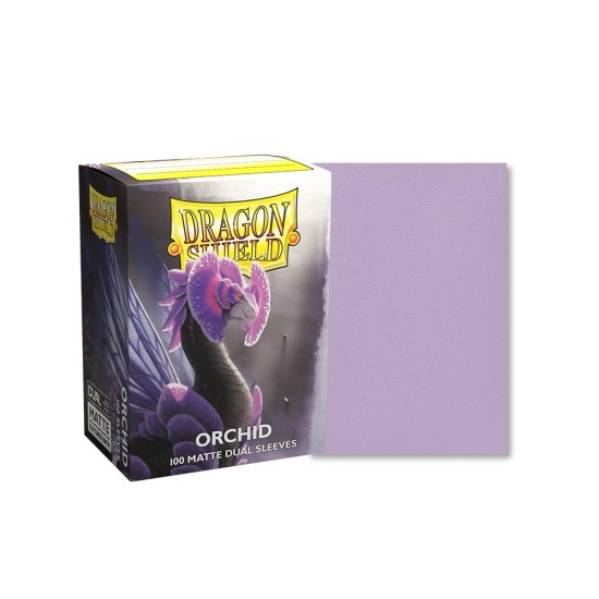 Dragon Shield - Matte Dual Orchid Sleeves - 100ct