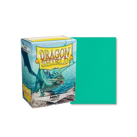 Dragon Shield - Matte Mint "Bayaga" - 100ct