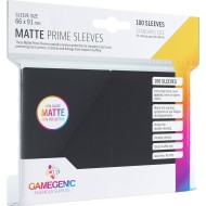 Gamegenic - Matte Prime 100 Sleeves - Black 66x91mm