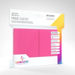 Gamegenic - Prime 100 Sleeves - Pink 66x91mm