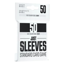 Just sleeves - Standard size - Black - 50 Sleeves