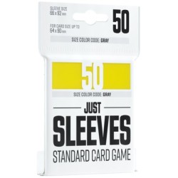 Just sleeves - Standard size - Yellow - 50 Sleeves