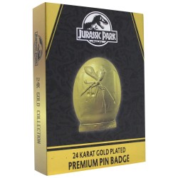 Jurassic Park 24K Gold Plated XL Premium Pin Badge