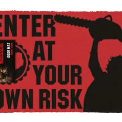 Pyramid Door Mats - The Texas Chainsaw Massacre - Enter at Your Own Risk 