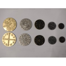 Viking Metal Coins 50pcs