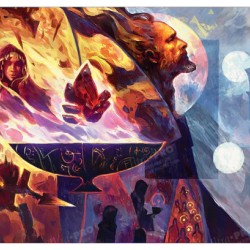 UP Playmat - MTG - Brothers war - Urza's Command