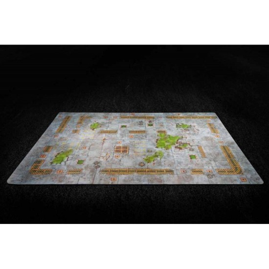 Kraken Wargames Gaming Playmat - Industrial Grounds BG (165x85cm) 2.0