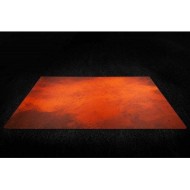 Kraken Wargames Gaming Playmat - Splash Orange 6x3ft (183x92cm) 2.0