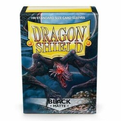 Dragon Shield Matte Black "Rhipodon"