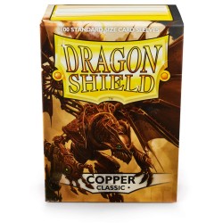 Dragon SHield - Classic Copper sleeves 100ct