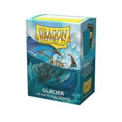 Dragon Shield -Matte Dual Glacier sleeves 100ct