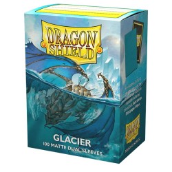 Dragon Shield -Matte Dual Glacier sleeves 100ct