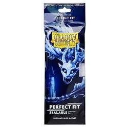 Dragon Shield - perfect fit clear (japanese size) 100ct