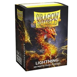 Dragon Shield - Matte Dual Lightning sleeves 100ct