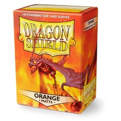 Dragon Shield - Matte Orange sleeves 100ct