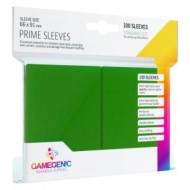 Gamegenic - Prime 100 Sleeves - Green 66x91mm