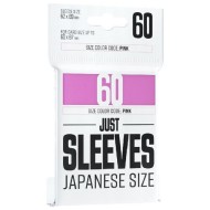 Just sleeves - Japanese size - Pink - 60 Sleeves