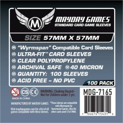 Mayday Games - 57x57mm - 100 Sleeves - Wyrmspan 