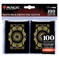 Magic the Gathering - Ultra PRO Mana 7 Plains Matte Deck Protector Sleeves - 100 Standard Sleeves 66x91mm