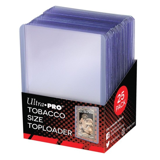 Toploader Ultra Pro Tobacco Size (25ct)