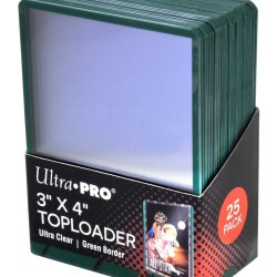 Toploader Ultra Pro Green Border Standard (25ct)