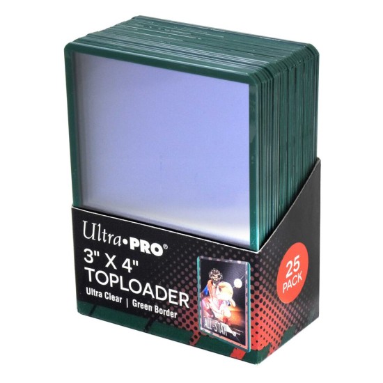 Toploader Ultra Pro Green Border Standard (25ct)