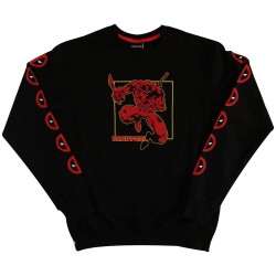 Deadpool - The Logo - Men's Crewneck Sweater - S Size
