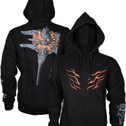 World of Warcraft Shadowlands A King No More Zip-up Hoodie - Size 3XL 