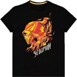 Mortal Kombat - Scorpion Flame - Men's T-shirt - M Size