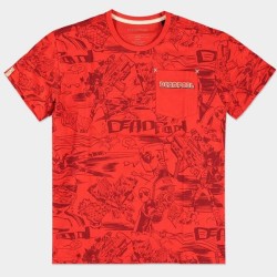 Deadpool - All Over - Men's T-shirt L Size