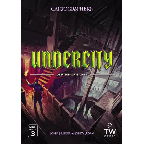 Cartographers - Heroes - Map Pack 3 - Undercity