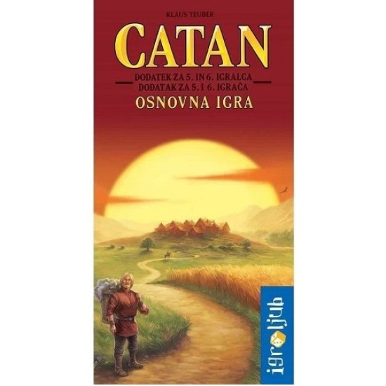 Catan - Dodatak za 5-6 Igraca ( SR )