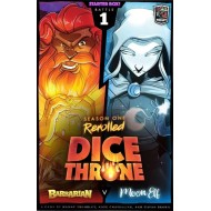 Dice Throne : Season One ReRolled – Barbarian v. Moon Elf