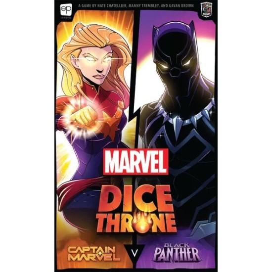 Dice Throne Marvel 2 - Hero Box 1 ( Captain Marvel, Black Panther )