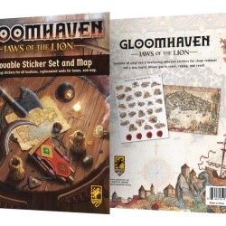 Gloomhaven : Jaws of the Lion - Removable Sticker Set and Map