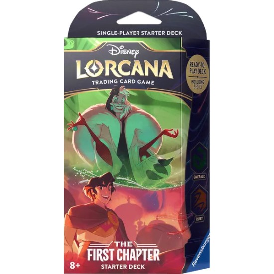 Lorcana - The first chapter starter deck - Emerald and Ruby