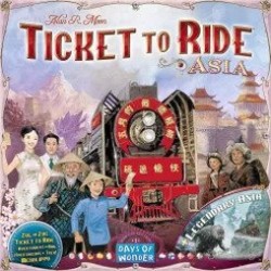 Ticket to Ride Map Collection – Team Asia & Legendary Asia