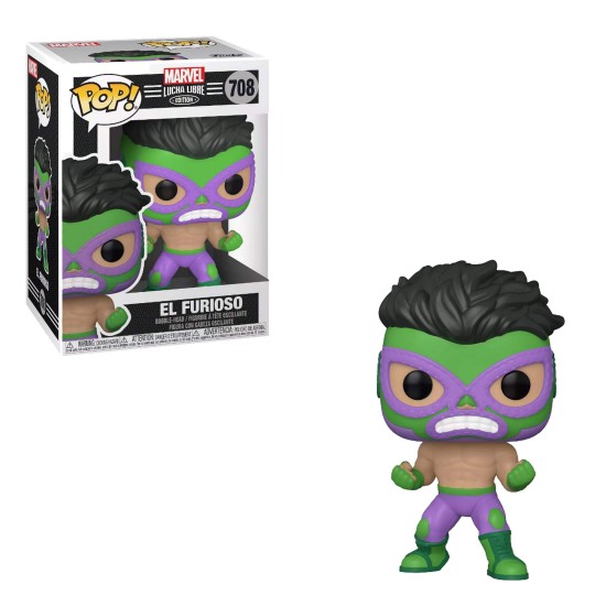 Funko Pop! Marvel - Lucha Libre - Hulk - Vinyl Figure