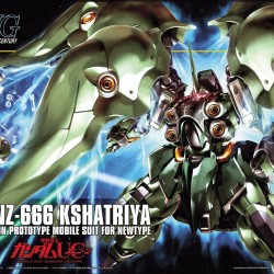 Gundam - HG NZ-666 KSHATRIYA - Neo Zeon Protorype - Mobile Suit For Newtype