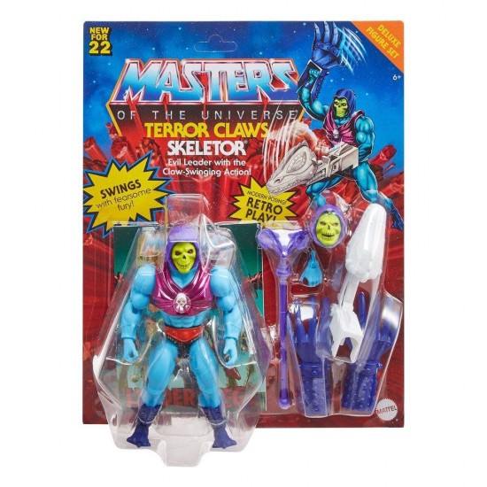 Masters of The Universe - Origins Deluxe Actionfigure - Terror Claws Skeletor