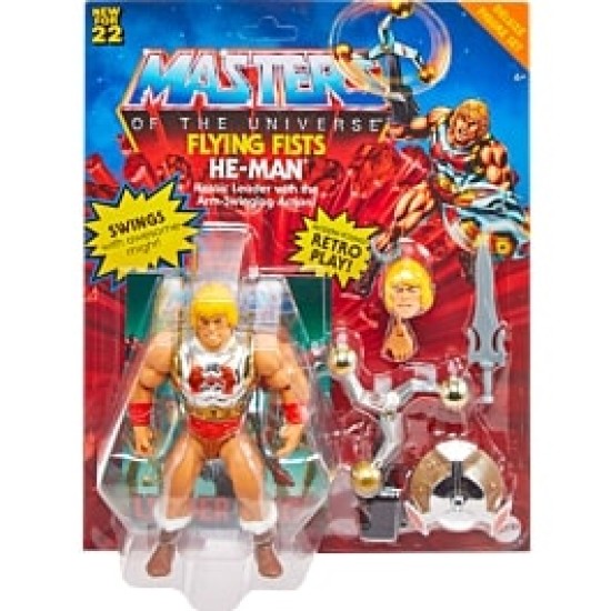 Masters of the Universe - Origins Deluxe Actionfigure - Flying Fist He-Man