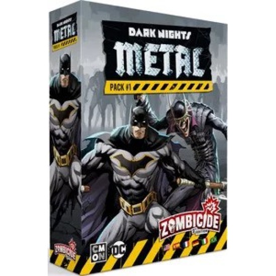 Zombicide 2nd edition - Batman Dark Knight Metal Pack 1  - Survivors and Abomination Set