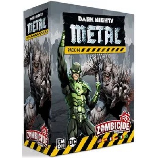 Zombicide 2nd edition - Batman Dark Knight Metal Pack 4  - Survivors and Abomination Set