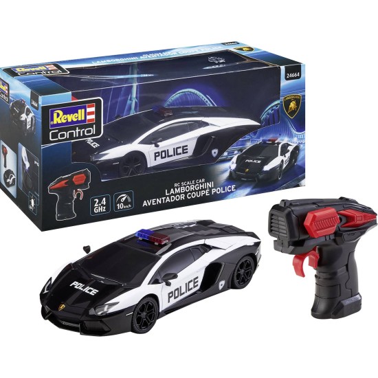 Revell - Lamborghini Aventador Police RC 1:24